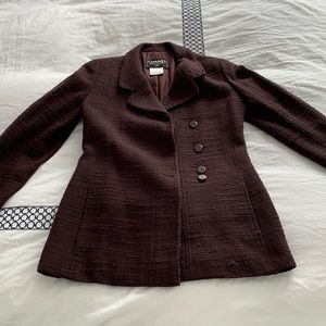 Vintage Chanel Brown Jacket Size 36